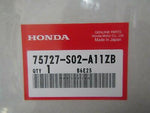 HONDA CIVIC 1999-2000 STICKER, SIDE (DOHC VTEC) *TYPE VB* 75727-S02-A11ZB parts