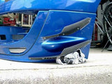 CARBON DOUBLE CANARDS SET FR BUMPER for SUBARU IMPREZA GDB EJ20 IMPRE-GDB-R01