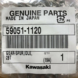 KAWASAKI D-TRACKER 250 LX250E GEAR SPUR IDLE 28T 59051-1120 kickstarter parts 4U