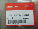 HONDA CIVIC TYPE R FK8 VTEC TURBO STICKER 75717-TGH-C01 genuine auto parts Japan