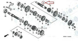 HONDA XR400 MOTARD ND08 COUNTERSHAFT COMP 23220-MCG-000 JAPANESE domestic market