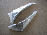 CARBON CANARDS SET FR BUMPER for MITSUBISHI LANCER EVO6 CP9A 4G63 LANC-EVO6-R01