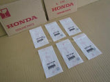 HONDA NSX NA1 NA2 O-RING 7.3X2.2 SET X6pcs TOP OF FUEL INJECTOR 16074-ZY3-000