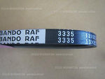 BANDO FAN BELT RAF3335 JDM LOW PRICE REPLACEMENT AUTO PARTS FROM JAPAN SILVER-S