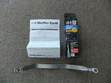KAKIMOTO RACING MUFFLER EARTH (LENGTH 30CM, HOLE DIAMETER 10) GOP201 jdm unique!