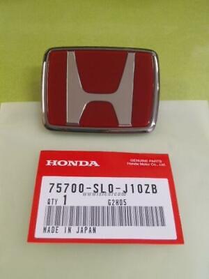 HONDA NSX NA1 FRONT H BADGE FORMULA RED R-77 75700-SL0-J10ZB JDM DIRECT SPARES!