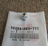 HONDA CBR400RR2 NC29 EXHAUST SPECIAL NUT 6MM 90304-HB3-771 HEADER MANIFOLD PIPE