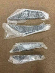 CARBON DOUBLE CANARDS SET FR BUMPER for SUBARU IMPREZA GDB EJ20 IMPRE-GDB-R01