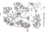 HINO RAINBOW BUS F6 CH160A FRONT BRAKE BOOSTER S4464-01630 FR AIR SERVO HYD ASS