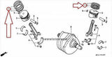 HONDA XRV750 AFRICA TWIN RD04 RING SET 13011-MV1-305 repuestos para OFFROAD MOTO