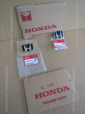 HONDA BEAT PP1 EMBLEM SET FRONT AND REAR 75700-SS1-010 USA ELIGIBLE IMPORTS 25!