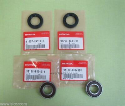 HONDA CBR250RR MC22 FR WHEEL BEARINGS AND DUST SEALS 91257-KA3-711 96150-6004010