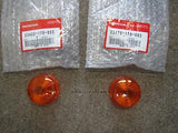 HONDA MOTOCOMPO AB12 LENS X2 pc FRONT BLINKER 33402-170-003 COMBINED SHIPPING OK