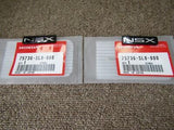 HONDA NSX NA1 NSX SIDE EMBLEM SET 75736-SL0-000 JDM SPARES WORLDWIDE SHIPPING!