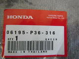 HONDA BEAT PP1 HOSE B, WATER COOLING 06195-P36-316 ORIGINAL JDM PARTS DIRECT 2U