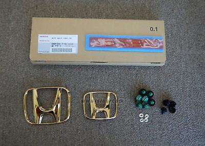 HONDA VEZEL RU1 RU2 RU3 RU4 GOLD EMBLEM SET 08F20-T7A-000