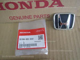 HONDA BEAT PP1 FRONT EMBLEM 75700-SS1-010 USA 25 YEAR OLD IMPORTS DOT EPA parts