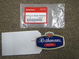 HONDA NSR250R4SP MC21 NSR250R5SP MC28 ROTHMANS B DECAL 87117-KV3-930ZA FRONT FEN