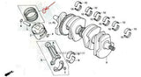 HONDA CB-1 CB400F NC27 RING SET 13011-MV4-305 JDM SALUDOS DESDE JAPON & TOKIO!