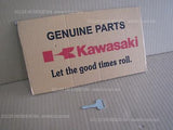 KAWASAKI KLR650 KL650A 1999 KEY BLANK 27008-1034 genuine bike parts motorbike