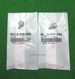 HONDA S2000 AP1 BUMPER BOLT, FLANGE (6X12) SET X2 PCS 90112-SS0-000