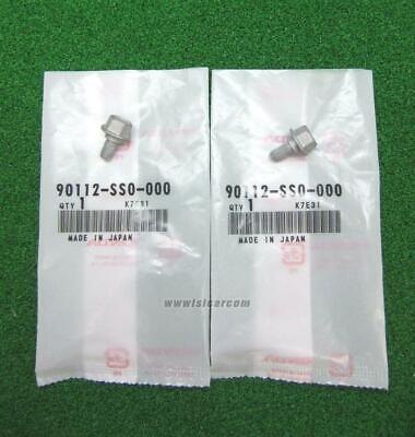 HONDA S2000 AP1 BUMPER BOLT, FLANGE (6X12) SET X2 PCS 90112-SS0-000