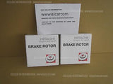 JDM FRONT BRAKE DISC ROTOR SET FOR NISSAN CLIPPER TRUCK U71T 40206-6A0A0 hitachi