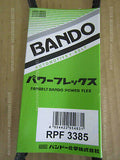 BANDO FANBELT BANDO POWER FLEX RPF3385 TOOTHED AUTOMOTIVE V-BELT
