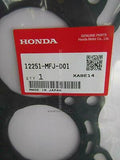 HONDA CBR600RR 2007-2022 PC40 CYLINDER HEAD GASKET 12251-MFJ-D01 פאקונג ראש מנוע