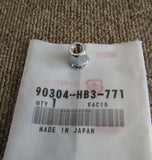 HONDA CBR400RR2 NC29 EXHAUST SPECIAL NUT 6MM 90304-HB3-771 HEADER MANIFOLD PIPE