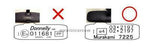 COLT SPEED ROOM MIRROR JACKET CARBON FOR MITSUBISHI LANCER EVO X CSD0202-013 jdm