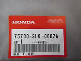 HONDA NSX NSX-R NA1 EMBLEM FRONT H R77 75700-SL0-000ZA classic car parts STK 4U!