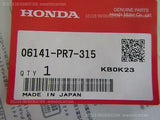 HONDA NSX NSX-R NA1 NA2 C30A C32A TIMING BELT KIT 06141-PR7-315 JDM SPARES NOW!