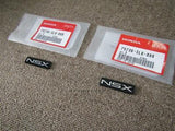 HONDA NSX NA1 NSX SIDE EMBLEM SET 75736-SL0-000 JDM SPARES WORLDWIDE SHIPPING!