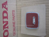 HONDA BEAT PP1 REAR EMBLEM 75701-SS1-010 USA 25 YEAR OLD IMPORTS DOT EPA parts