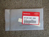 HONDA CIVIC 4D 5D PLATE NAME 87125-041-680 genuine spares repuestos para coche