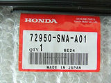 HONDA CIVIC FD2 FD3 MOLDING ASSY LH REAR DOOR 72950-SNA-A01 GENUINE JDM PARTS 2U
