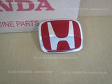GENUINE ITEM ! HONDA INTEGRA TYPE R DC5 REAR RED H EMBLEM 75701-S6M-Z01 K20A