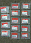 HONDA HRC RS250R NX5 WASHER SEALING 6mm SET OF X14 pcs 90488-425-000  MOTOR HEAD