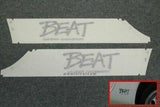 HONDA BEAT PP1 SIDE DECAL SET 75774-SS1-013ZA 75784-SS1-013ZA WOODY GRAY TYPE1