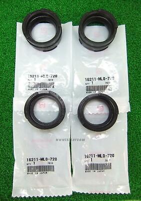 HONDA VFR400R2 NC30 VFR400R1 NC24 CARB INSULATOR SET 16211-ML0-720 RUBBER INTAKE