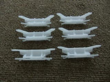 HONDA CIVIC FD2 FD3 CLIP ROOF MOLDING SET OF X6 PCS 91572-SDA-A01 GENUINE JDM 2U