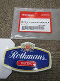 HONDA NSR250R4SP MC21 NSR250R5SP MC28 ROTHMANS B DECAL 87117-KV3-930ZA FRONT FEN