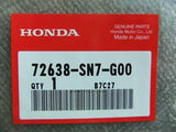 HONDA ACCORD WAGON CE1 PLATE REAR DOOR LOCK CAUTION STICKER 72638-SN7-G00 SPARES