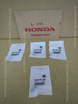 HONDA 1990 VFR750R A SCREW SET X4PCS (AIR FILTER PAN INSIDE 4X19) 90141-ML7-000