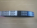 BANDO FAN BELT RAF3335 JDM LOW PRICE REPLACEMENT AUTO PARTS FROM JAPAN SILVER-S