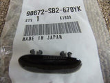 HONDA CIVIC 1993-1997 CAP LICENSE PLATE *NH503P* 90672-SB2-670YK JDM ORIGINAL 2U