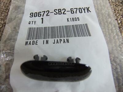 HONDA CIVIC 1993-1997 CAP LICENSE PLATE *NH503P* 90672-SB2-670YK JDM ORIGINAL 2U