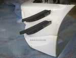CARBON DOUBLE CANARDS SET M for MITSUBISHI LANCER EVO5 CP9A LANC-EVO5-D01 jdm 4U