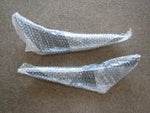CARBON CANARDS SET FR BUMPER for MITSUBISHI LANCER EVO6 CP9A 4G63 LANC-EVO6-R01